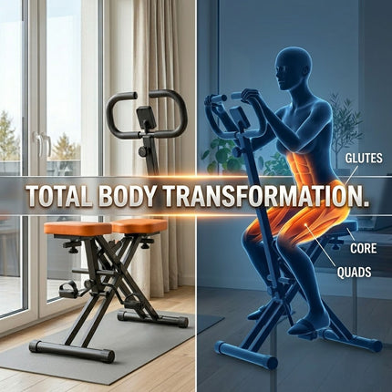 Horse Riding Exercise Machine Adjustable Gym Training Ab Exercise Bike Machine