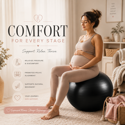 75cm Fitness Exercise Ball Anti Burst Yoga Swiss Pregnancy Birthing With Pump