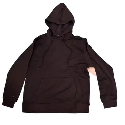 Mens Fleece Hoodie Contrast Top Bottom Gym Joggers Fitness Jogging Tracksuit Set