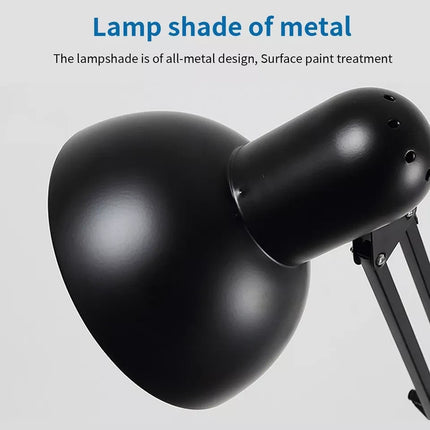 Modern Metal Floor Lamp Flexible Swing Arms Reading Floor Adjustable Tall Light