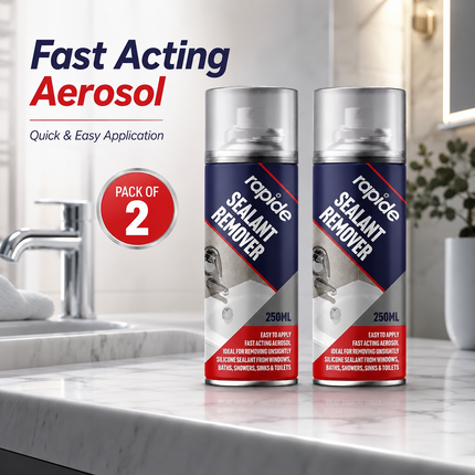 2-Pack Sticker Remover Aerosol Spray Quick Drying Easy Remover Label Spray 250ML