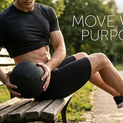 Core Balance Slam Ball 15KG Bounce Resistance Gym Workout Weighted Medicine Ball