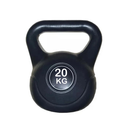 Vinyl Kettlebell Weight Set 4KG–20KG Cast Iron Gym Fitness Training Workout