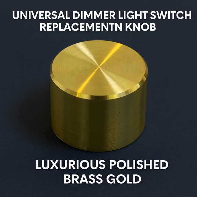 2-Pack Universal Dimmer Switch Knobs