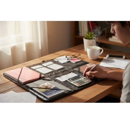 Portable Wonder File Holder Laptop File Paper Craft Organizer Storage Folder