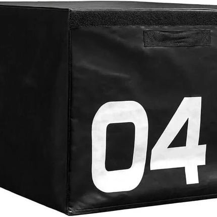 Soft Foam Plyometric Jump Box Set Of 3 Stackable Gym Fitness Exercise Plyo Boxes