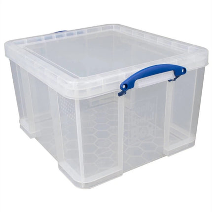 42L Clear Storage Box with Lid