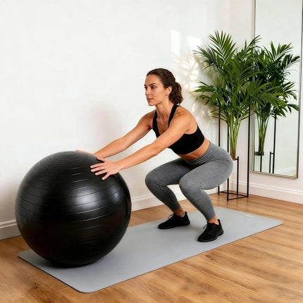 Yoga Ball With Pump Anti Burst For Pregnancy Pilates Core Pilates Physiotherapy