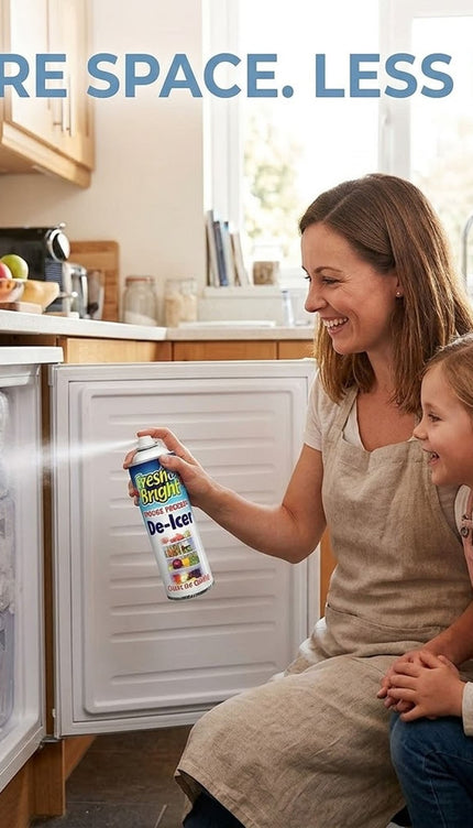 3 x Fridge Freezer De Icer Spray Defrost Quickly Anti Bacterial Ice Deicer 200ml