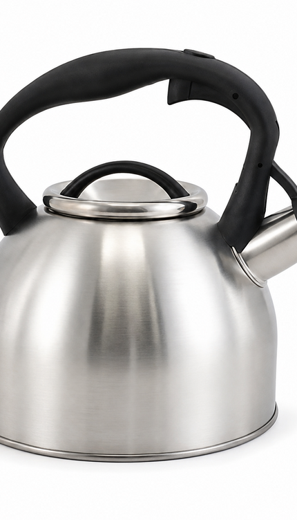 2.8L Whistling Kettle Stove Top Kitchen Stainless Steel Tea Coffee Water Boiler