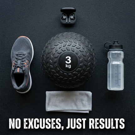 Core Balance Slam Ball 3KG No Bounce Strength Gym Exercise Workout Medicine Ball