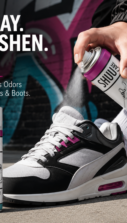 2x Shoe Boot Deodorant Spray Odour Remover Footwear Freshener Neutraliser 250ml
