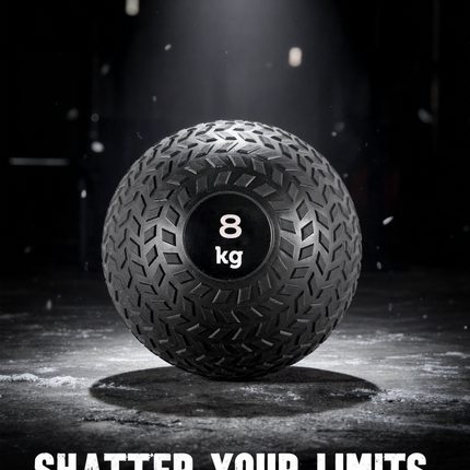 Core Balance Slam Ball Strength Gym Workout No Bounce Weighted Medicine Ball 8KG