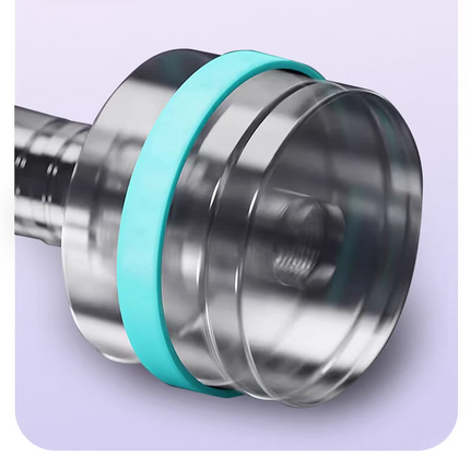 Ultra Compact Dumbbell Set Chrome Steel Adjustable Anti-Slip Grip Gym Exercise