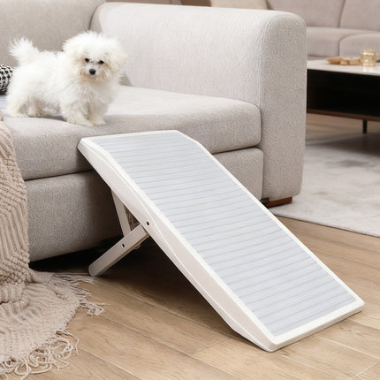 Portable Dog Ramp Folding Non-Slip Pet Ramp Stairs Step Ladder for Bed Sofa