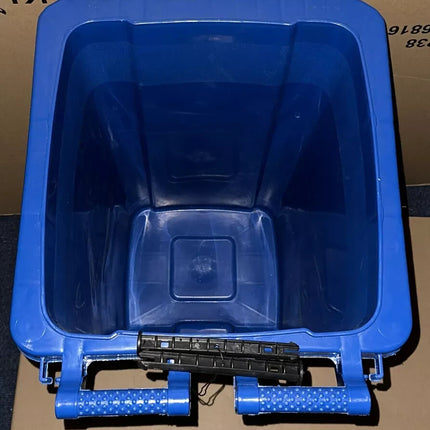 Outdoor Wheelie Bin Trash Can 100L/120L EN840 Large Rubbish Waste Dustbin