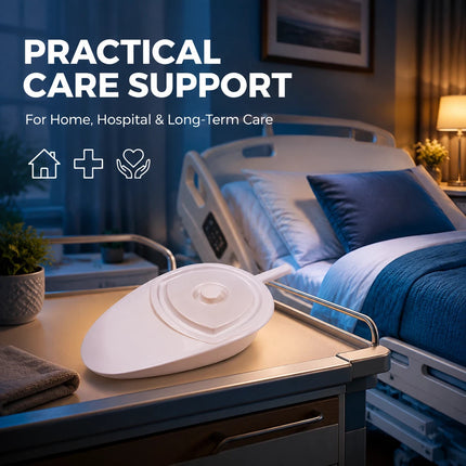 Portable Bed Pan with Lid Women and Men Spill-Resistant Reusable For Elderly