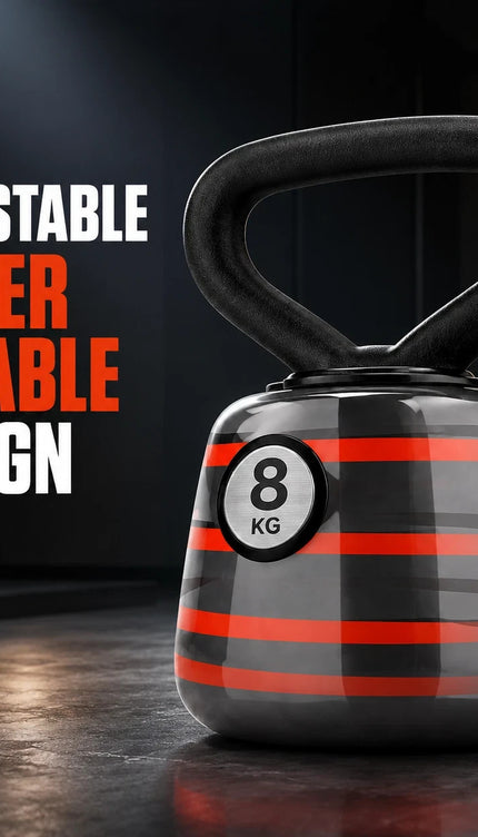 Adjustable Water-Filled Kettlebell – Home & Travel