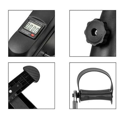 Mini Exercise Bike Pedal Exerciser Portable Foot Cycle Arm & Leg Under Desk Bike