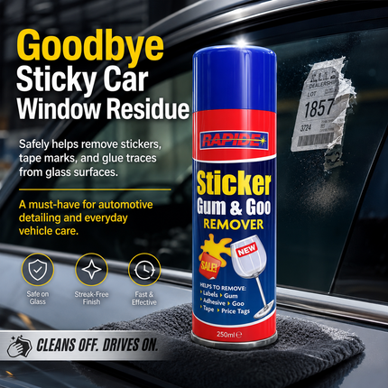 Sticker Remover Spray Gel Label Adhesive Cleaner 250ml
