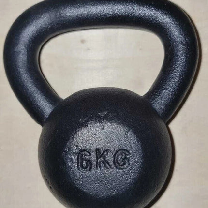 Cast Iron Kettlebell 4KG–20KG Strength Training Home Gym Fitness Weight Lifting
