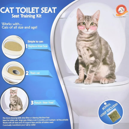 Cat Toilet Training Seat