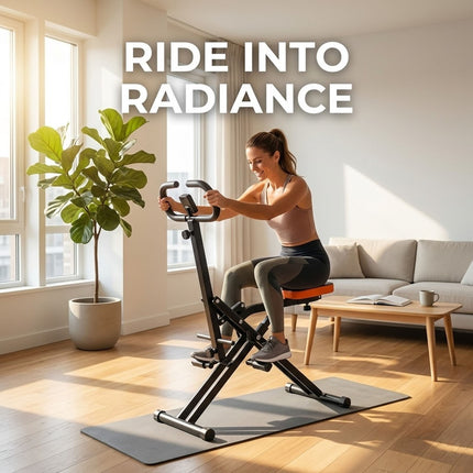 Horse Riding Exercise Machine Adjustable Gym Training Ab Exercise Bike Machine