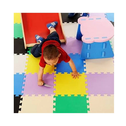18X Thick Interlocking EVA Soft Foam Mat Multicolor Kids Play Floor Tile Mat New
