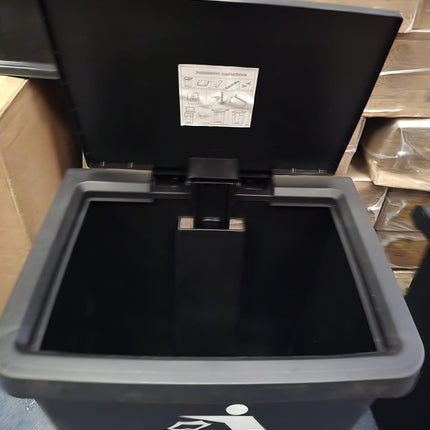 Recycling Pedal Bin Kitchen Waste Trash Can Home Office Rubbish 50/80L