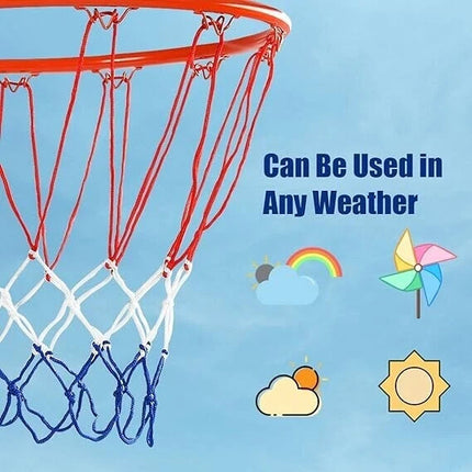 Full Size Basketball Hoop Ring Net Wall Mounted Outdoor Hanging Basket 18"/45cm