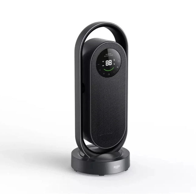 Bush Tower Fan Heater 2kW Dual Oscillating 4 Heat Setting For Home - NEW