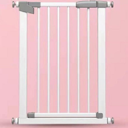 Baby Stair Gate | Pressure Fit Auto-Close Child & Pet Safety Gate – White