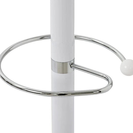 White Marble Coat Stand Rack Garment Clothes Umbrella Hallway Standing Hanger