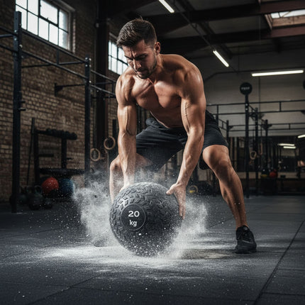 Core Balance Slam Ball 20KG Bounce Resistance Gym Workout Weighted Medicine Ball