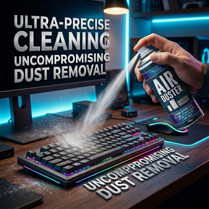 Air Duster Spray 200ml Compressed Can PC Keyboard Cleaner