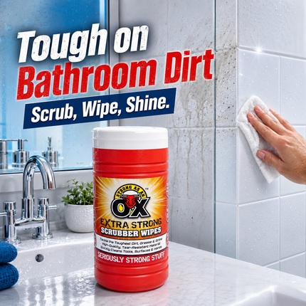Scrubber Wipes 80 Pcs Heavy Duty Kitchen & Bathroom