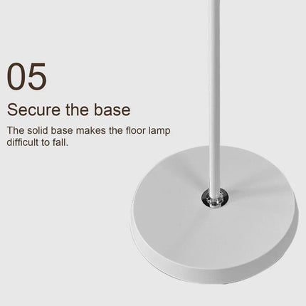 White Dual Head Floor Lamp E27 Rotating Adjustable Standing Light Home Office