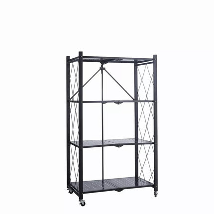 Folding Shelf Storage Portable Rack Shelves Garage Kitchen Warehouse Pantry Shed