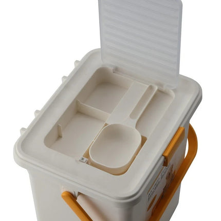 17–23L Pet Food Storage Container – Airtight Dry Food Bin with Scoop