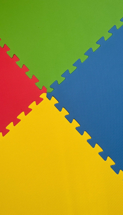 Color Eva Foam Mats Soft Floor Tiles Interlocking Kids Play Gym Exercise 60x60cm