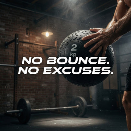 Core Balance Slam Ball 2KG No Bounce Exercise Workout Strength Gym Medicine Ball
