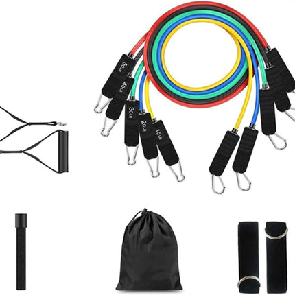 Resistance Bands Set Workout Door Anchor Ankle Straps with Handles ForShape Body