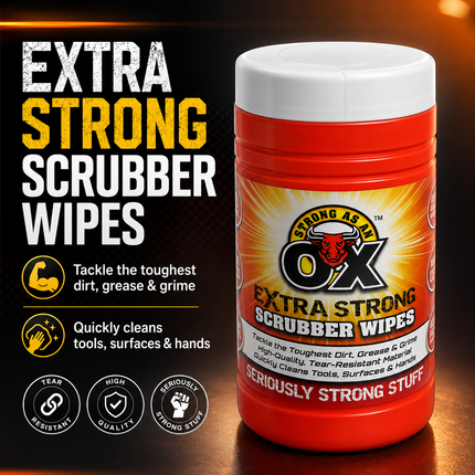 Scrubber Wipes 80 Pcs Heavy Duty Kitchen & Bathroom