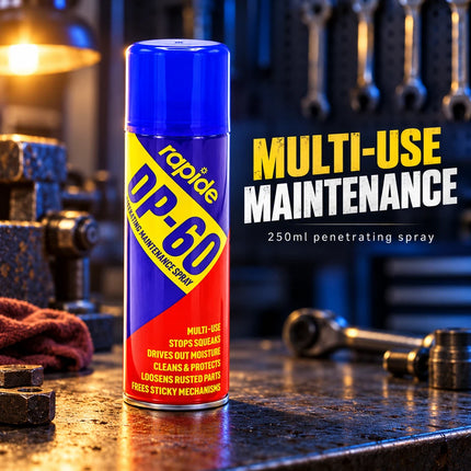 DP60 Multi-Purpose Penetrating Maintenance Spray 250ml Cleans Protects