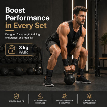 2-Piece Adjustable Ankle & Wrist Weights