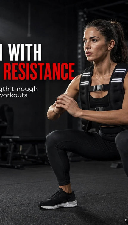 5kg Weighted Vest with Adjustable Fit for Running & Strength Training