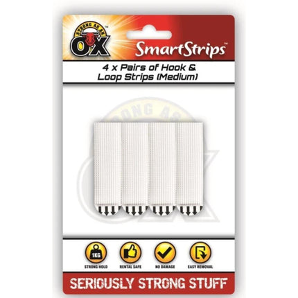 Poster Strips Adhesive Replacement And Hook & Loop Damage Free Hanging Strips