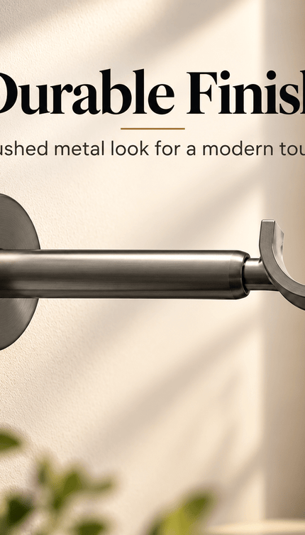 28mm Wall-Mounted Curtain Pole Bracket – Pack of 1 or 2