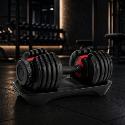 24kg Adjustable Quick Dial Dumbbell