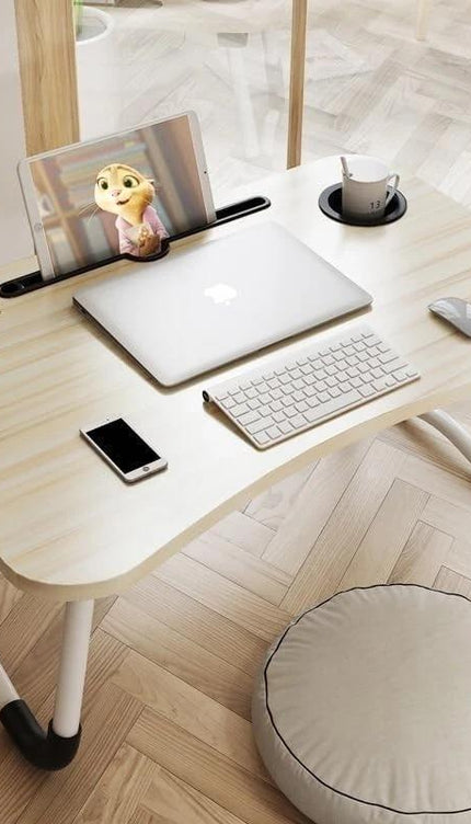 Foldable Laptop Lap Desk Breakfast Bed Sofa Tray